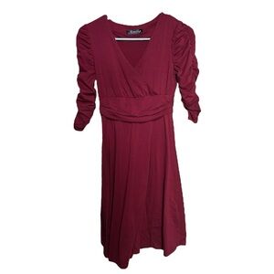 slim fit dress slacks Likely Women's Amica Dress - Scarlet main image 0